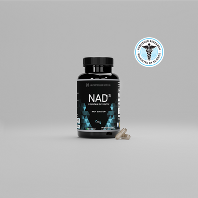 NAD3® 30 • An All Natural NAD+ Booster® Dietary Supplement (15 Day Supply)