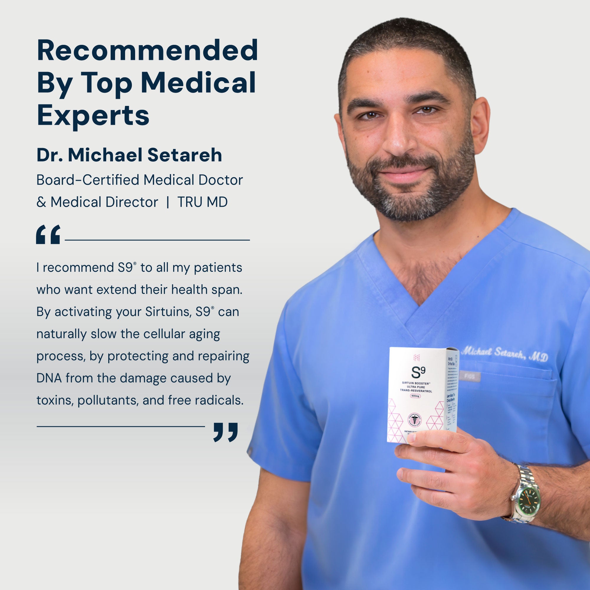 S9® Sirtuin Booster™ Resveratrol