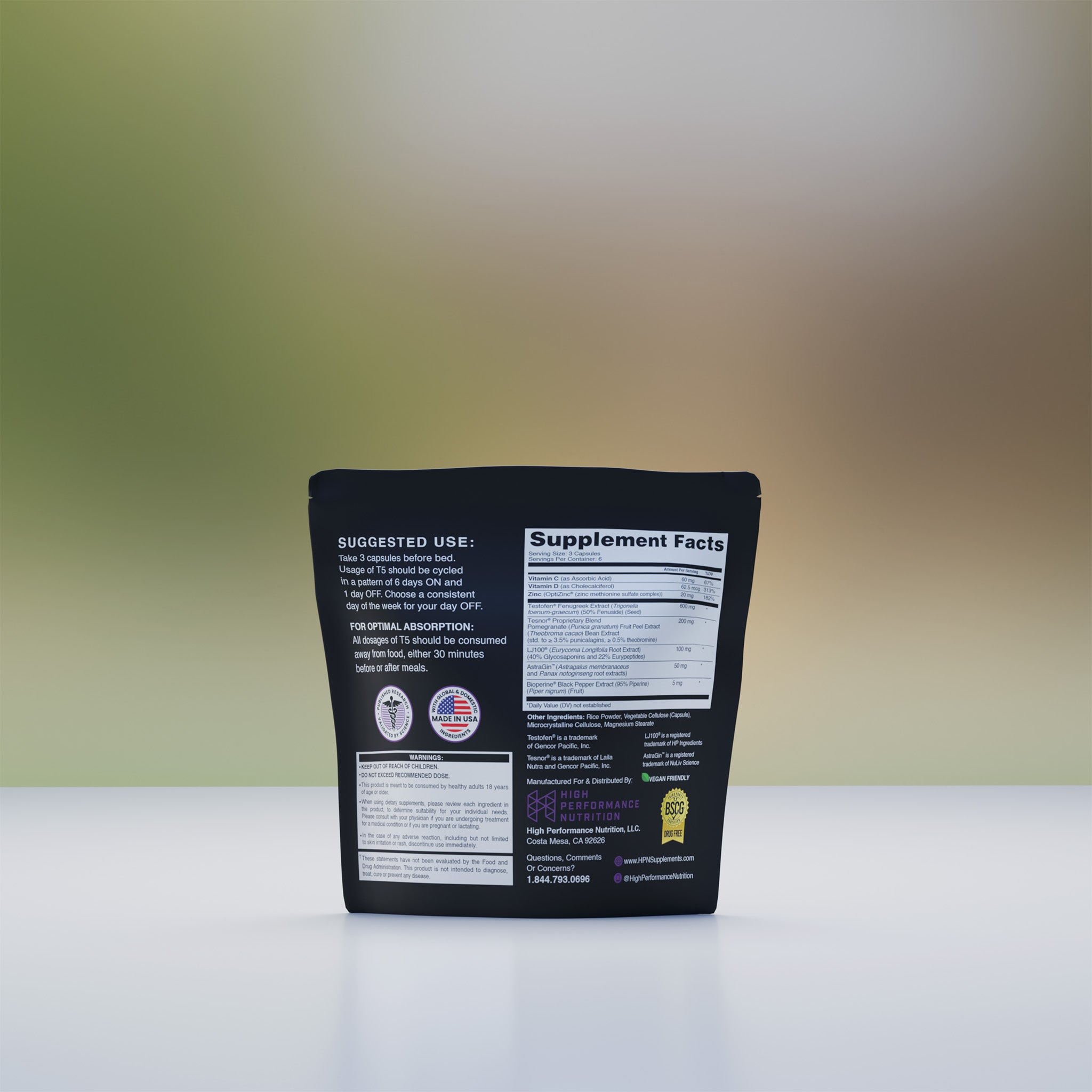 Productos HPN | Suministro para una semana 
